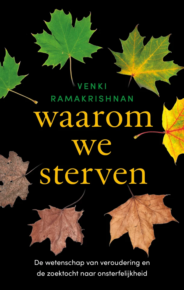 Waarom we sterven – Venki Ramakrishnan – boek cover