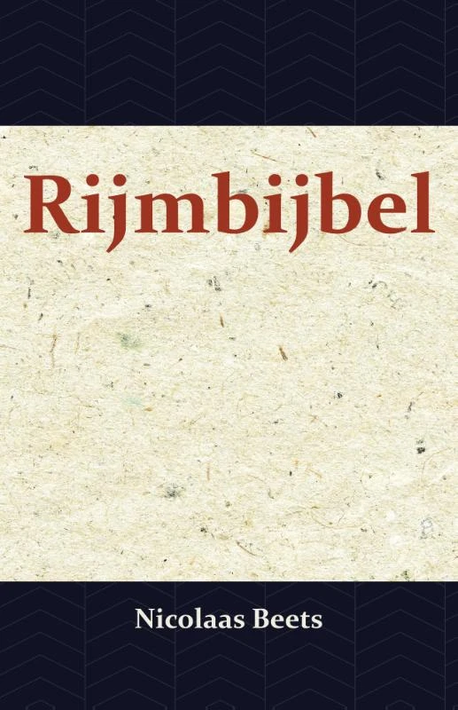 Rijmbijbel – Nicolaas Beets – boek cover