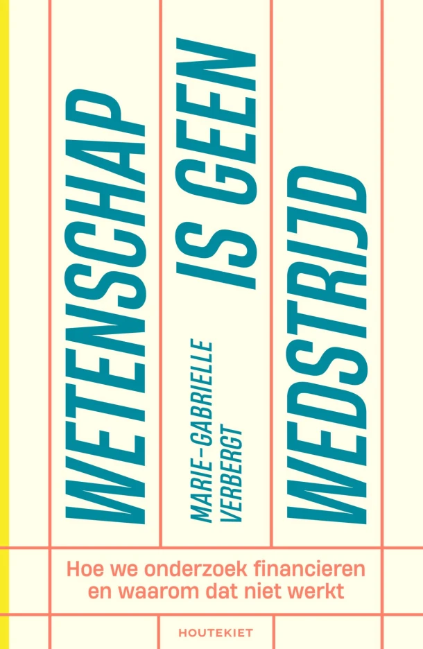 Wetenschap is geen wedstrijd – Marie-Gabrielle Verbergt – boek cover