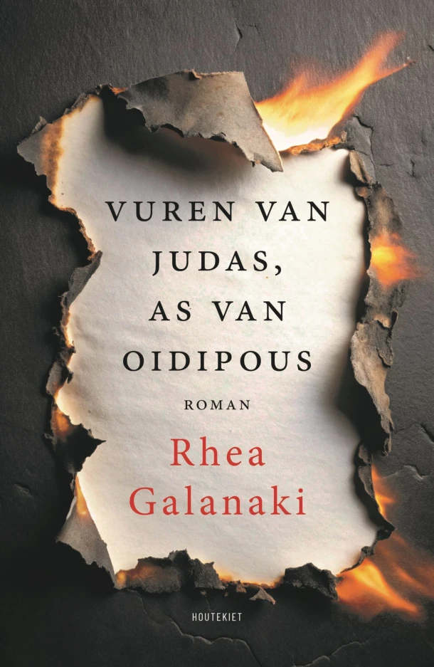 Vuren van Judas, as van Oidipous – Galanaki Rhea – boek cover