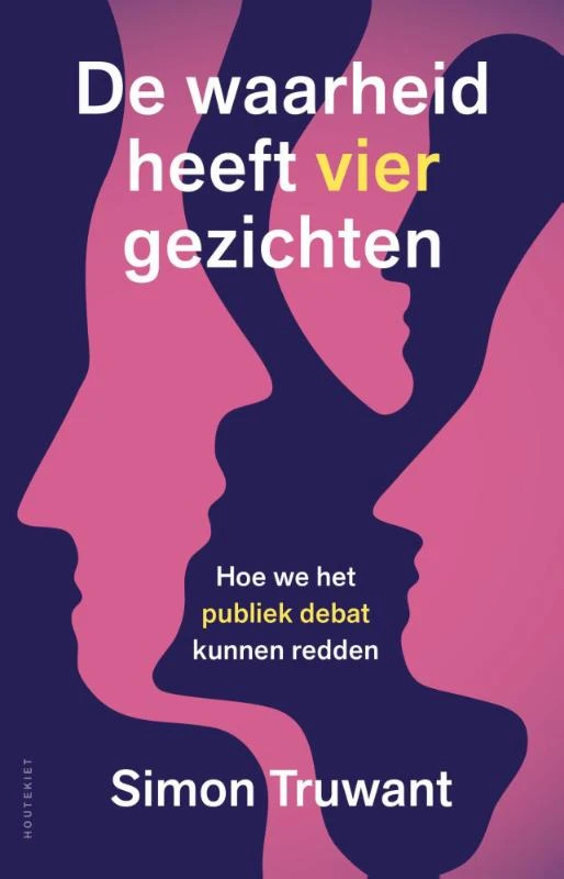 De waarheid heeft vier gezichten – Simon Truwant – boek cover