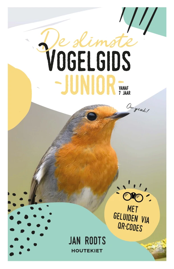De slimste vogelgids junior met geluiden – Jan Rodts – boek cover