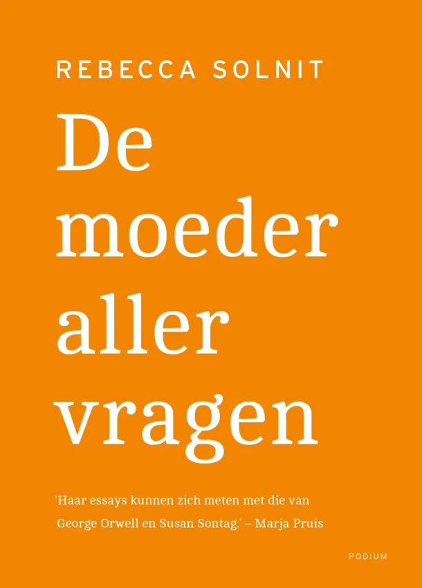 De moeder aller vragen – Rebecca Solnit – boek cover
