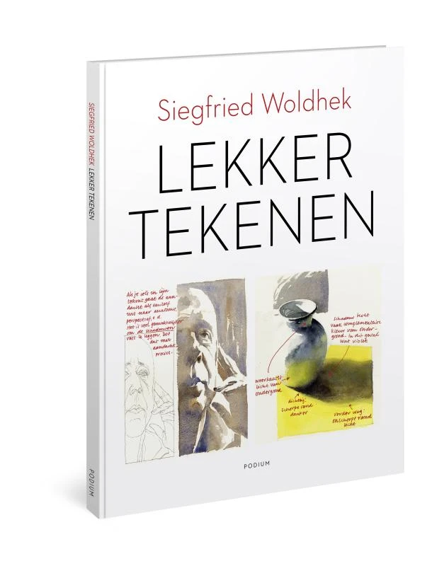 Lekker tekenen – Siegfried Woldhek – boek cover