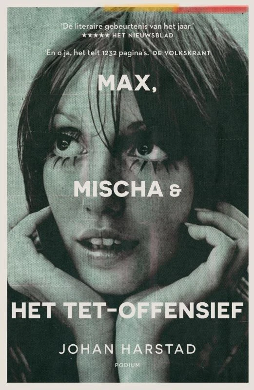 Max, Mischa & het Tet-offensief – Johan Harstad – boek cover