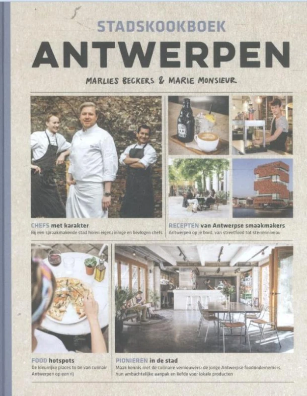 Stadskookboek Antwerpen – Marlies Beckers – boek cover