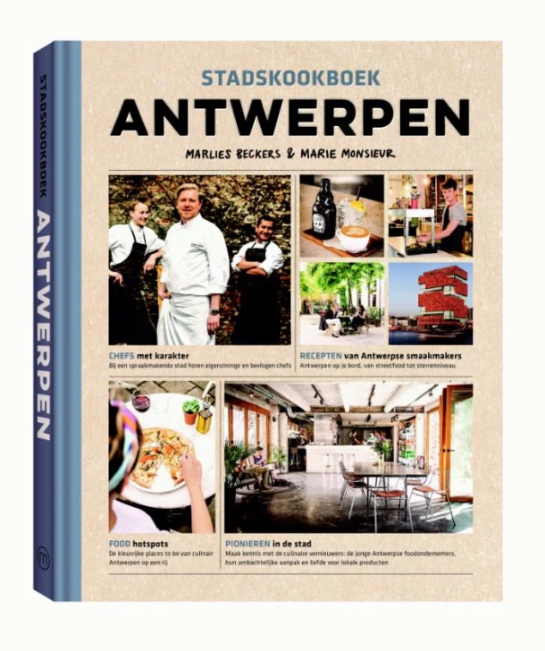 Stadskookboek Antwerpen – Marlies Beckers – boek cover