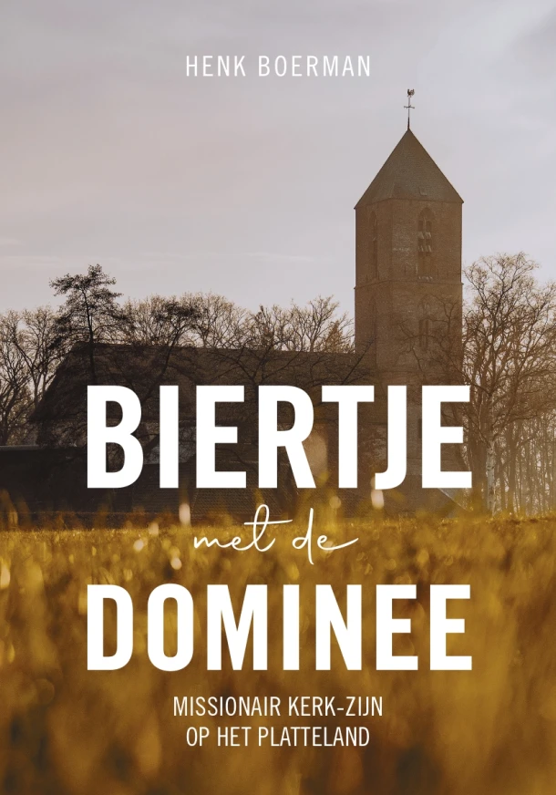 Biertje met de dominee – Henk Boerman – boek cover