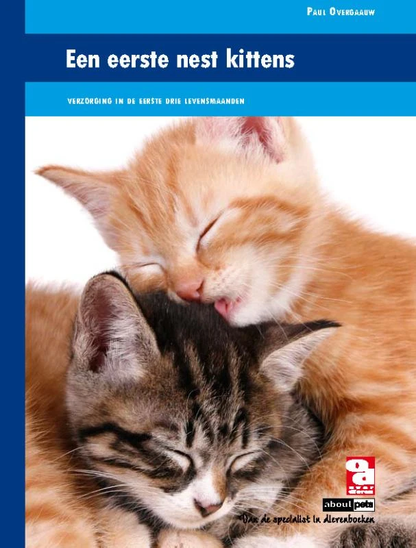 Een eerste nest kittens – boek cover