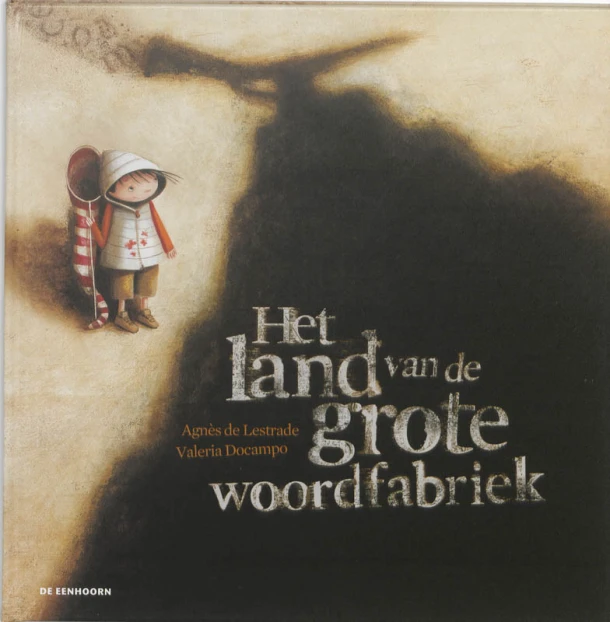 Het land van de grote woordfabriek – boek cover