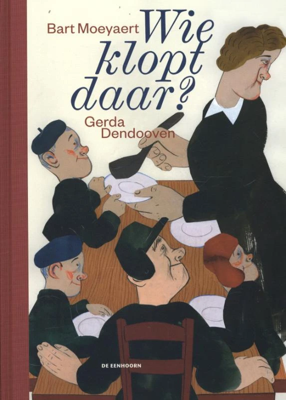 Wie klopt daar? – Bart Moeyaert – boek cover