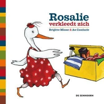 Rosalie verkleedt zich – Brigitte Minne – boek cover