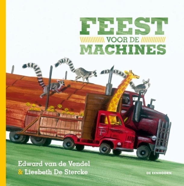 Feest voor de machines – Edward van de Vendel – boek cover