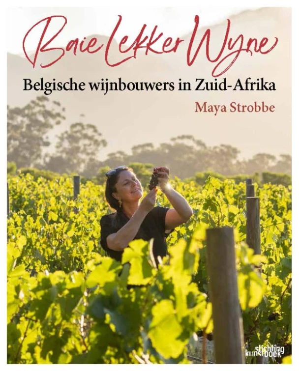 Baie lekker wyne – Maya Strobbe – boek cover