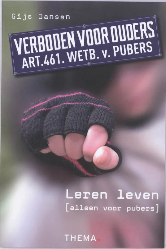Verboden voor ouders – Gijs Jansen – boek cover