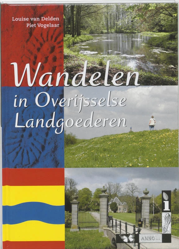 Wandelen in Overijsselse Landgoederen – L. van Delden – boek cover