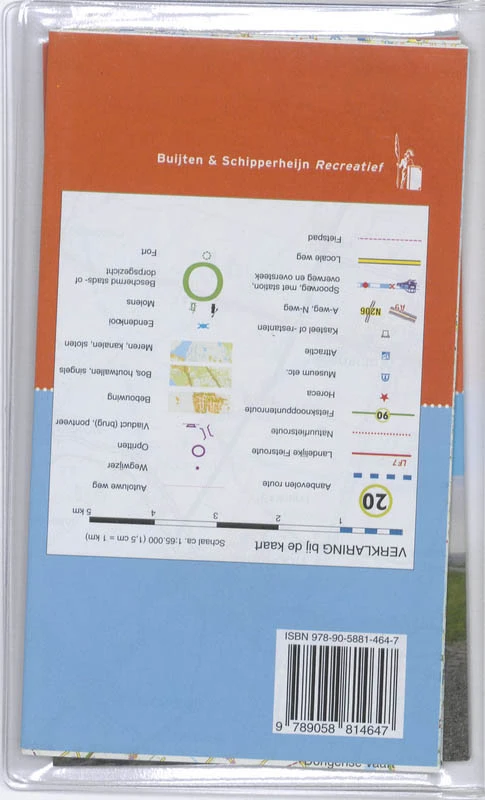 Alle fietsroutes in de regio Rotterdam – Bas van der Post – boek cover
