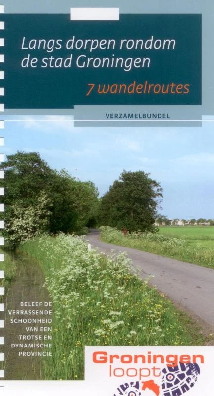 Langs dorpen rondom de stad Groningen – boek cover