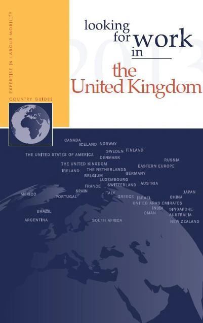 Looking for work in the United Kingdom – A.M. Ripmeester – boek cover