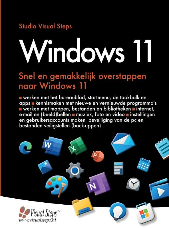 Windows 11 – Studio Visual Steps – boek cover