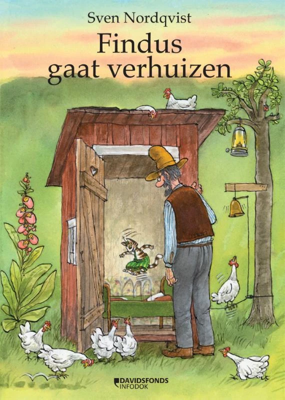 Findus gaat verhuizen – Sven Nordqvist – boek cover