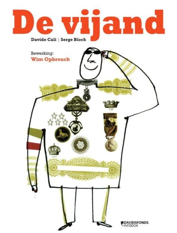 De vijand – Davide Cali – boek cover
