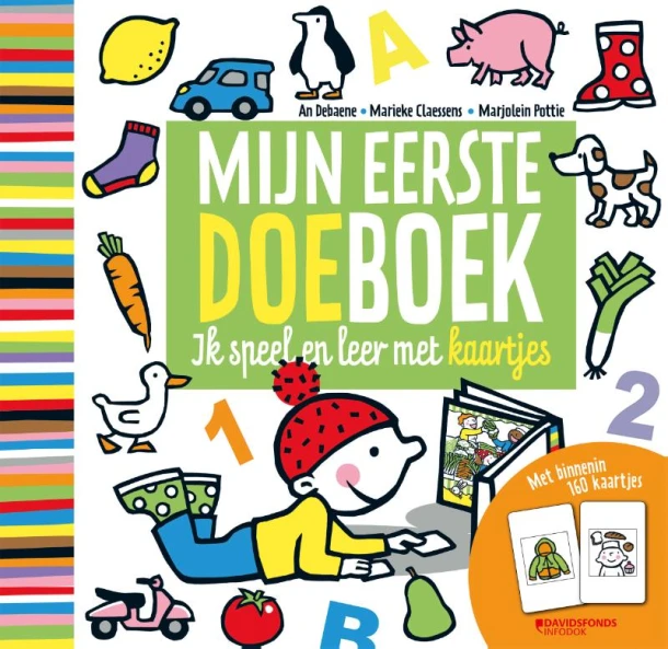 Mijn eerste doeboek met kaartjes – An Debaene – boek cover