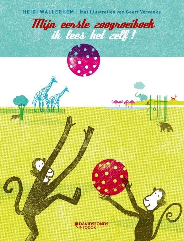 Mijn eerste groeiboek: in de zoo – Heidi Walleghem – boek cover