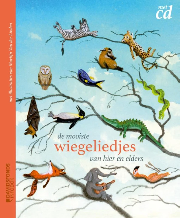 De mooiste wiegeliedjes van hier en elders – Bart Voet – boek cover