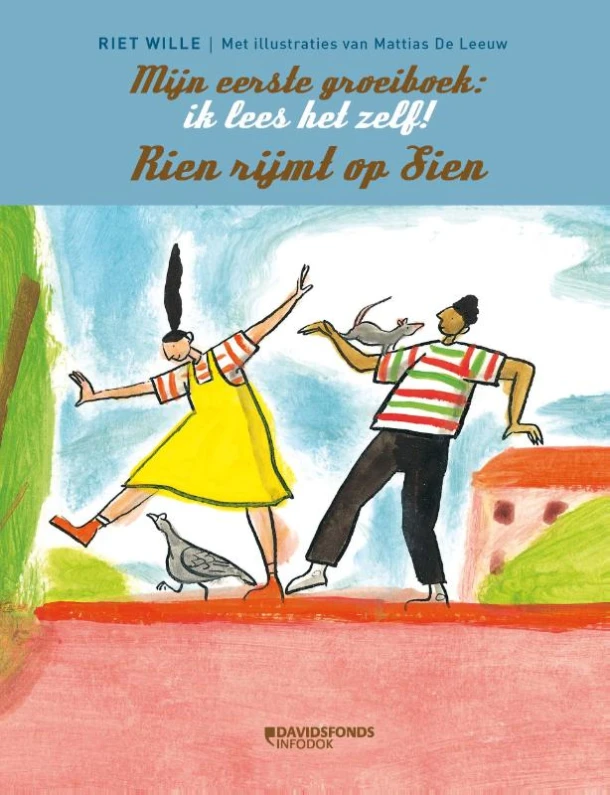 Mijn eerste groeiboek: Sien rijmt op Rien – Riet Wille – boek cover