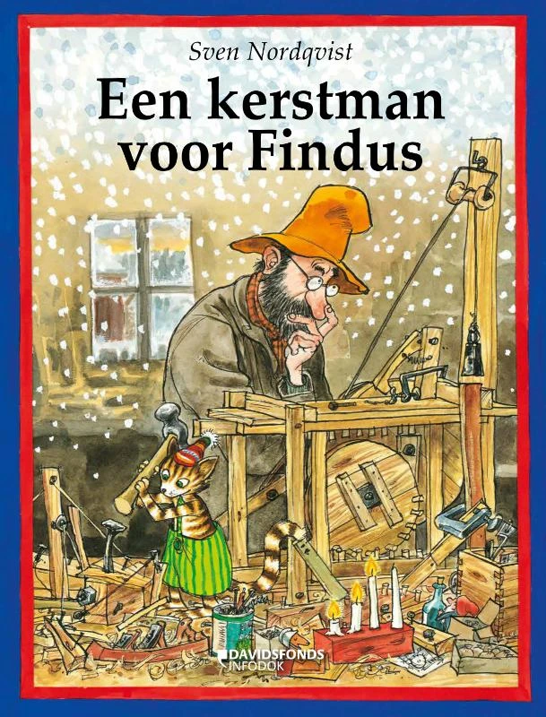 Een kerstman voor Findus – Sven Nordqvist – boek cover