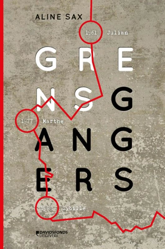 Grensgangers – Aline Sax – boek cover