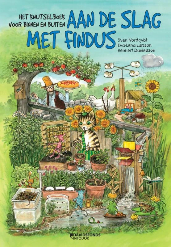 Aan de slag met Findus – Sven Nordqvist – boek cover