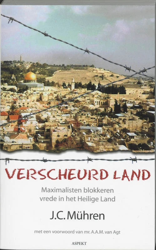 Verscheurd land – J.C. Muhren – boek cover