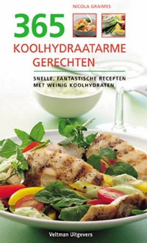 365 koolhydraatarme recepten – Nicola Graimes – boek cover