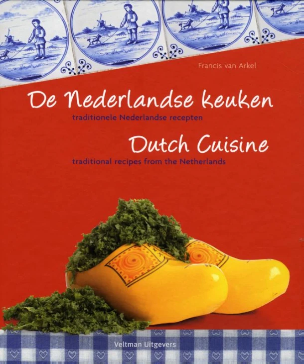 De Nederlandse keuken/ Dutch cuisine – F. van Arkel – boek cover