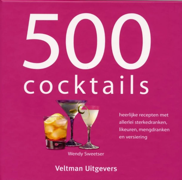 500 cocktails – W. Sweetser – boek cover
