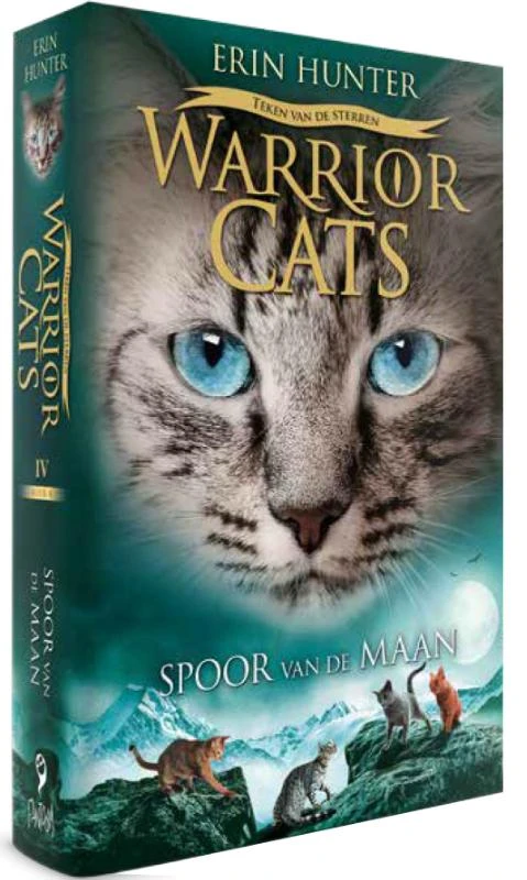 Spoor van de maan – Erin Hunter – boek cover