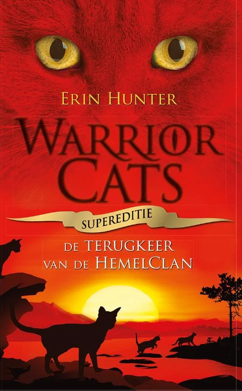 Warrior Cats - Supereditie - Terugkeer van de HemelClan – Erin Hunter – boek cover