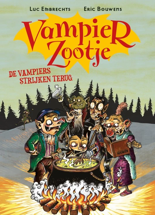 De vampiers strijken terug – Luc Embrechts – boek cover