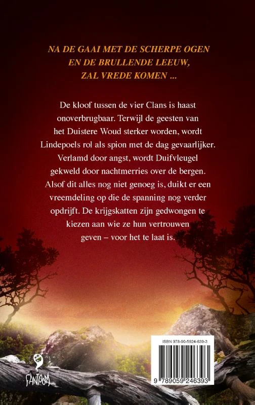 De vermiste krijger – Erin Hunter – boek cover