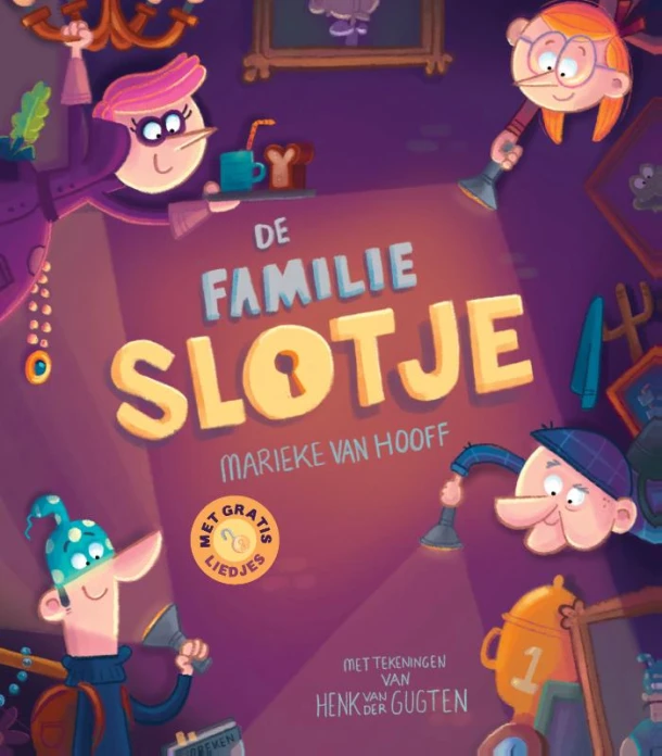 De familie Slotje – Marieke Van Hooff – boek cover