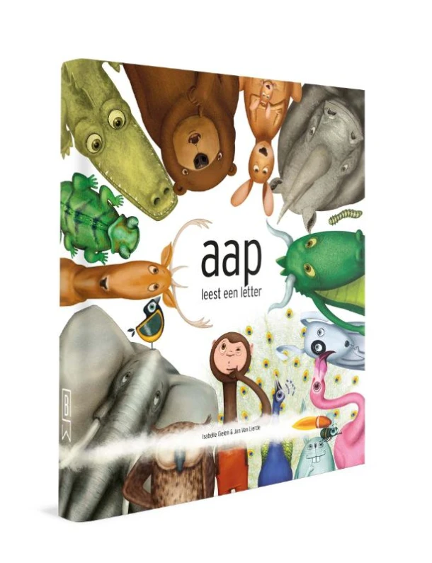 Aap leest een letter – Isabelle Gielen – boek cover