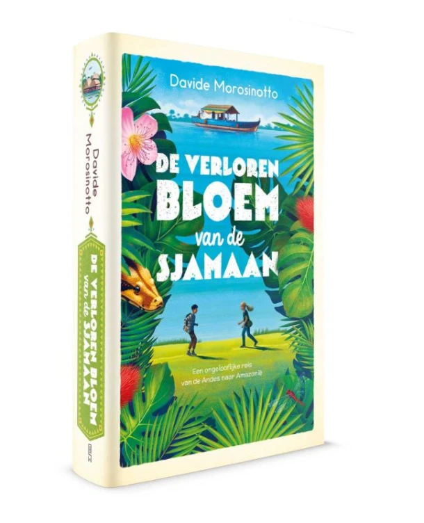 De verloren bloem van de sjamaan – Davide Morosinotto – boek cover