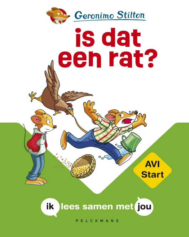 Is dat een rat? – Geronimo Stilton – boek cover