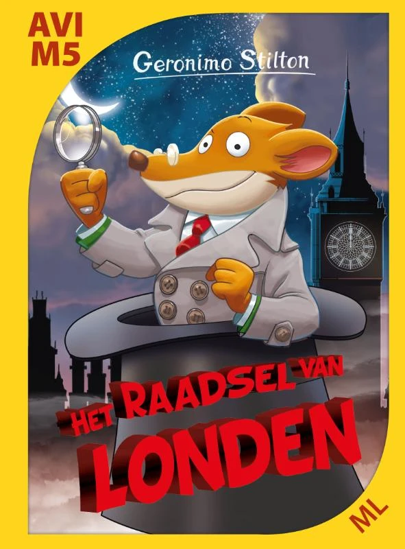 Het raadsel van Londen – Geronimo Stilton – boek cover