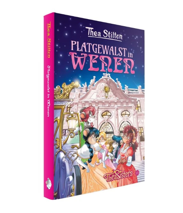 Platgewalst in Wenen – Thea Stilton – boek cover