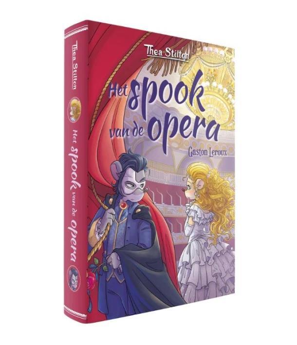 Het spook van de opera – Thea Stilton – boek cover