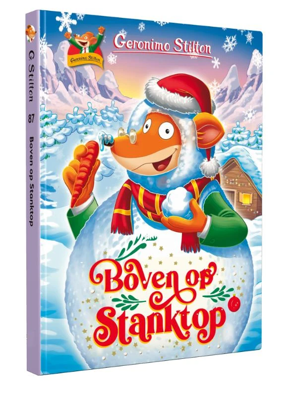 Boven op Stanktop – Geronimo Stilton – boek cover