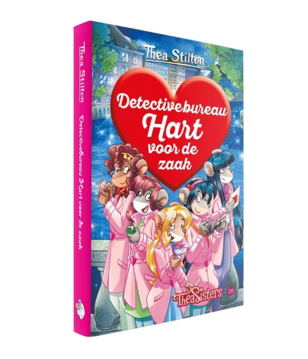 Detectivebureau Hart voor de zaak – Thea Stilton – boek cover